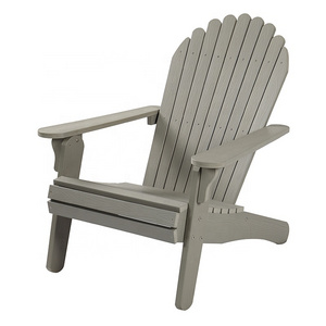 Foldable Best Modern Composite Grey Garden Beach Furniture Outdoor Patio Hdpe Chaise Adirondack Chairs