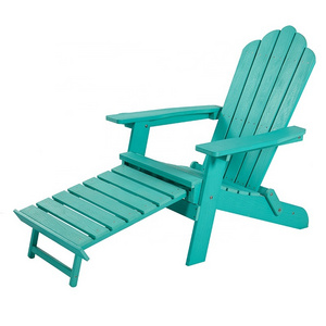 Green Swimming Pool Outdoor Patio Recycled Plastic Wood Hdpe Folding Garden Chair