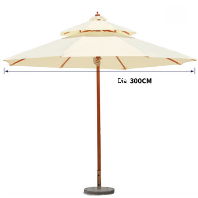 Newest Outdoor Waterproof Restaurant Hotel Pool Used Aluminum Frame Garden Parasol Beach Sun Umbrella Tent