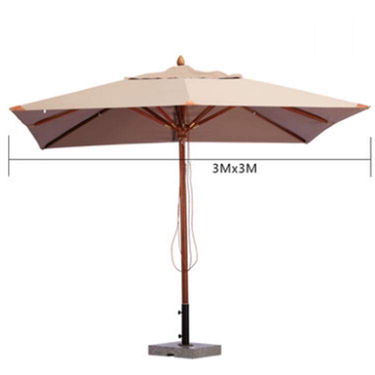 Newest Outdoor Waterproof Restaurant Hotel Pool Used Aluminum Frame Garden Parasol Beach Sun Umbrella Tent