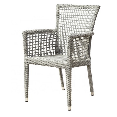 Garden Indonesia Bistro Dining Metal Furniture  Outdoor Rattan Wicker Chair