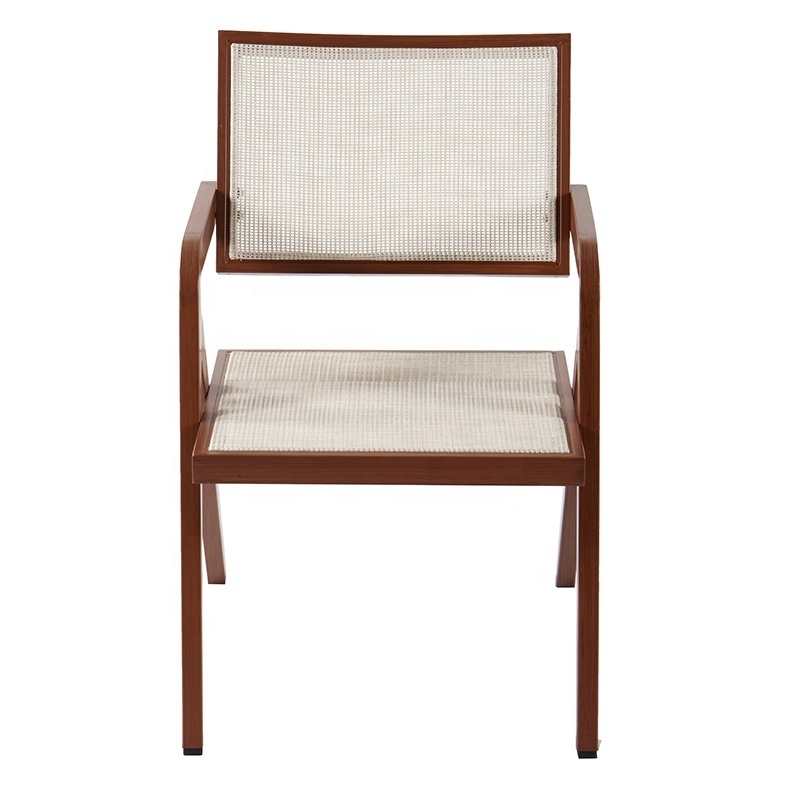 Modern Luxury Wedding Patio Cafe Restaurant Furniture Outdoor Teak Wood Accent Dining Chair