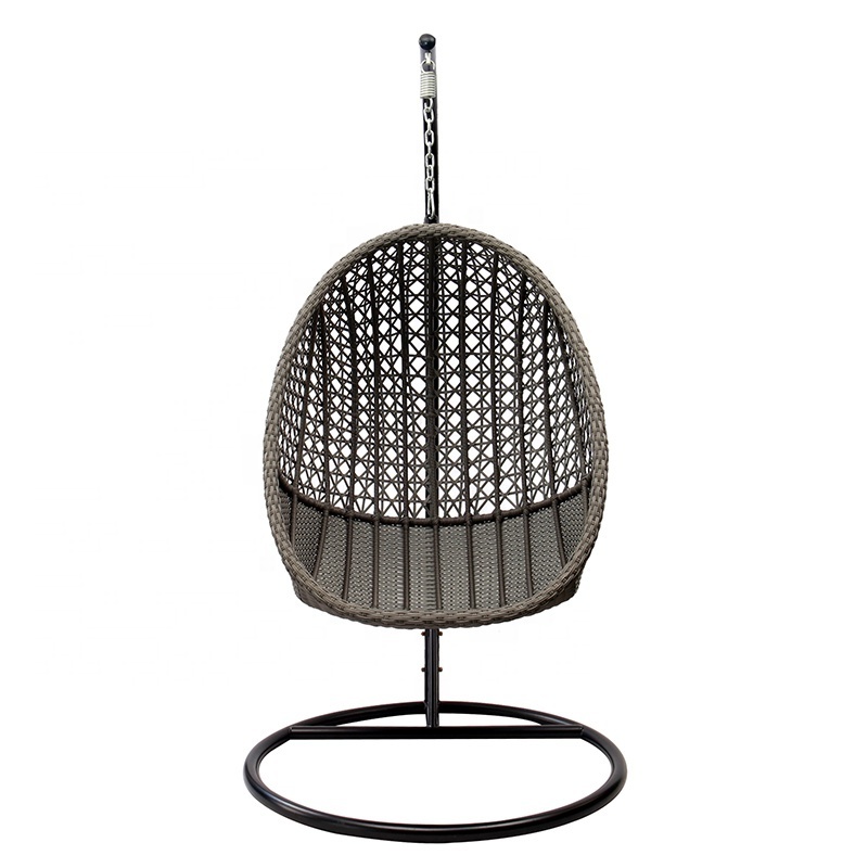 Modern Waterproof Wicker Garden Patio Furniture Outdoor Rattan Egg Swing Hanging Chair