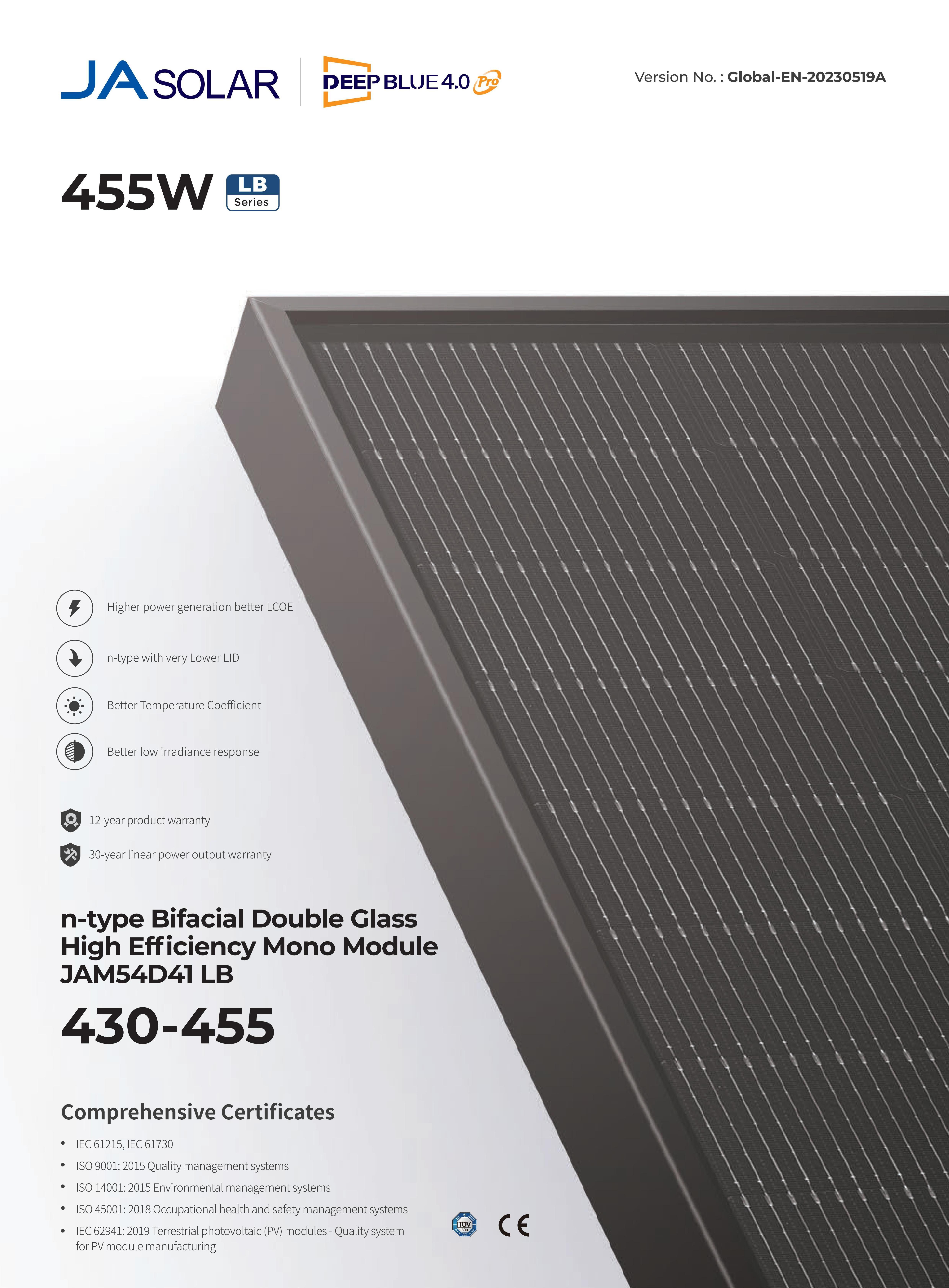 EU warehouse in stock germany solar panel full black 430-455w solar panels black frame pv module fast shipping to door