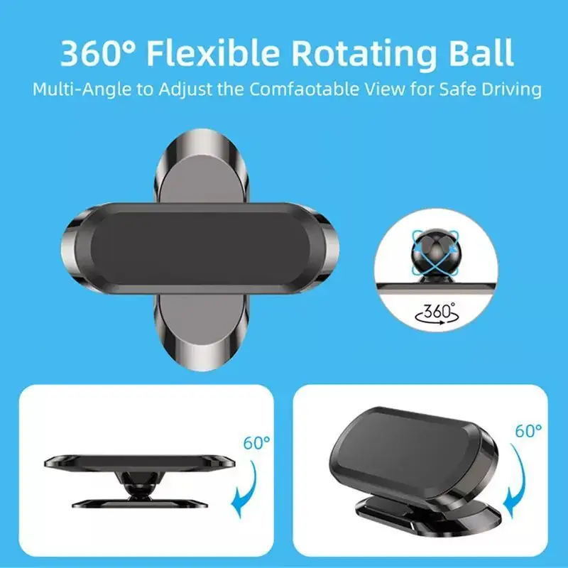 360 Degree Lazy Car Strong Magnetic Bracket Sticky Note Navigation Mobile Phone Car Holder