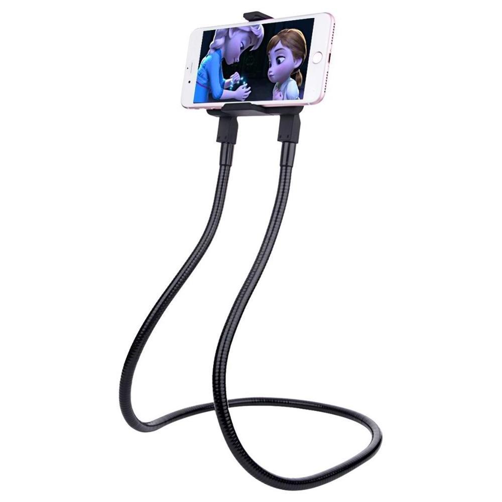 Factory 360 Degree Rotation Universal neck Hanging Mobile Phone Stand Holder bracket amount Flexible Lazy Long Arm Phone Holder