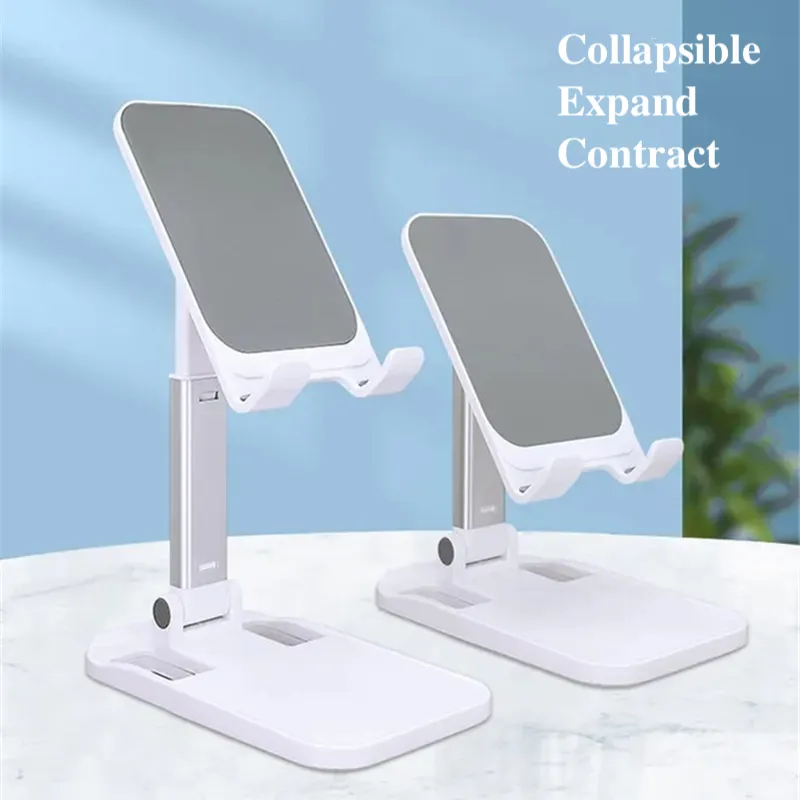 2024 HOT Foldable 90 Degree Rotating ABS Desktop Stand for Mobile Phone Tablet Great Stability for Phone iPad Stand