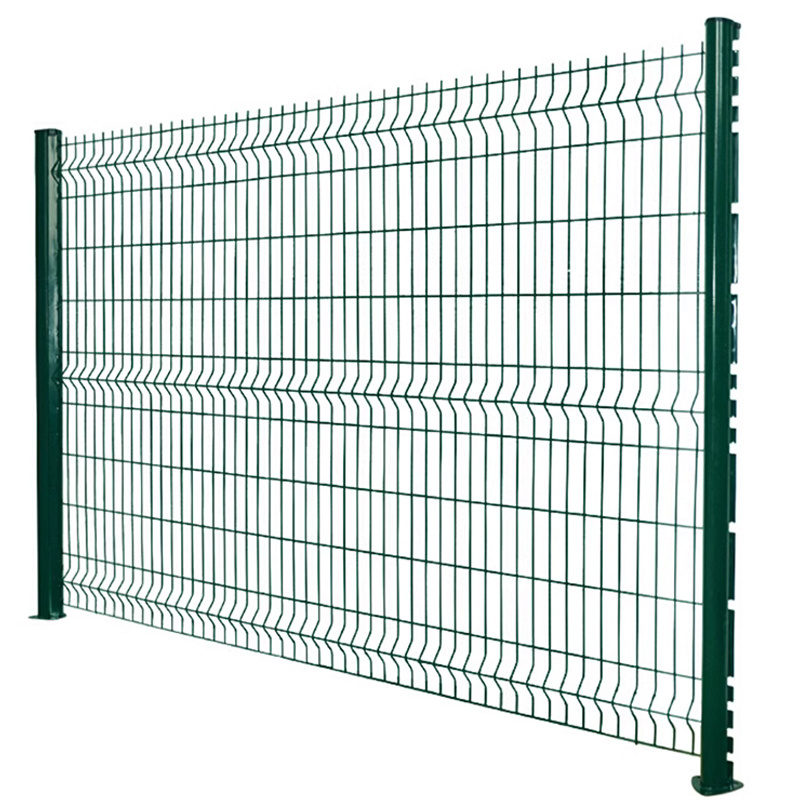 Hot Sale 3D Welded Curvy Bending Fence  Top Fence and  3d Wall Concrete Fence Panels for sale