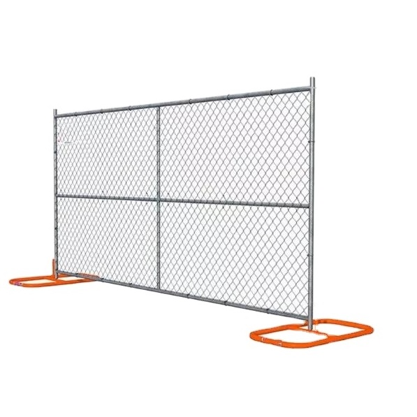 Good Quality PVC Coated Welded Wire Mesh Metal Galvanized Panel Temporary Construction Traffic Barrier Garden Safety Fence