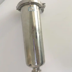 Factory sell stainless steel 304 316 pipeline filter with custom made filter element