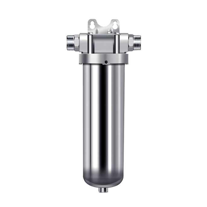 Whole House large flow main pipeline stainless steel 304 316 pre filter housing with ss filter element