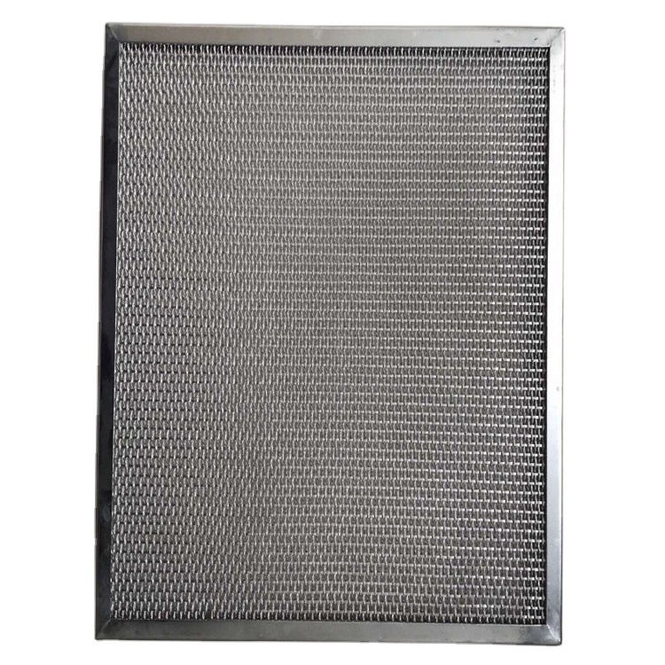 Stainless Steel Decorative Wire Mesh 8mm Aperture 1mm Diameter Woven with Welding Technique for Curtain Wall Decoration