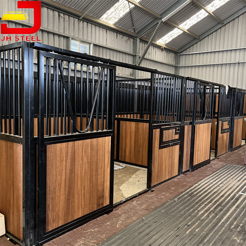 High Quality Prefabricated Customized Size Horse Stable Side Partition Panel Horse Stall Barn Sliding Door