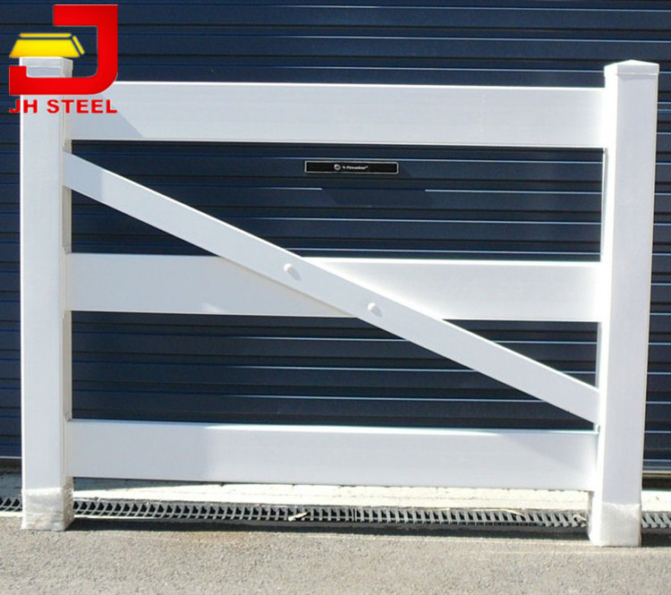 Hot Popular 100% Virgin Vinyl Made Strong UV Protection Pvc Horse Paddock Fence