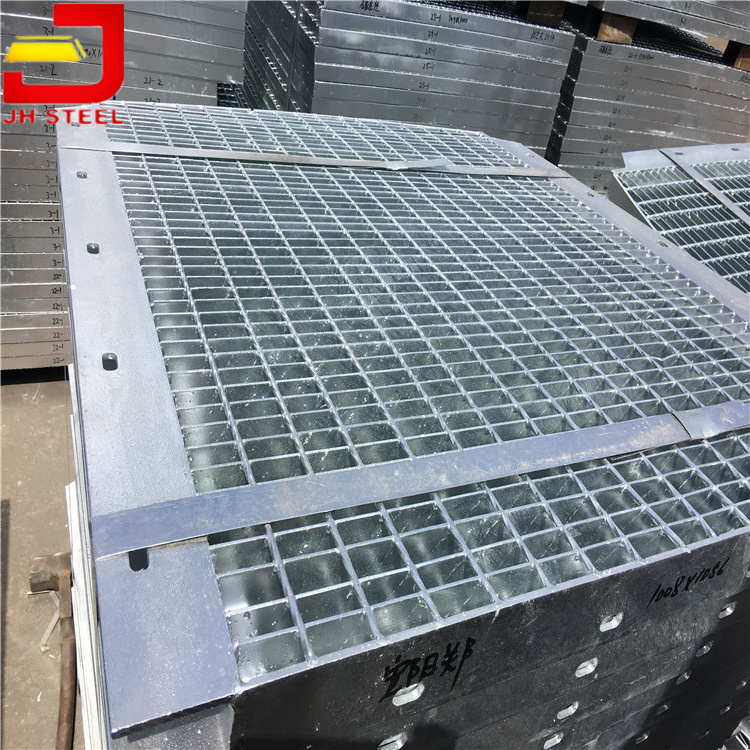 Hot Dip Galvanized Trench Plate Grating Ditch Cover For Walkway Stainless Steel Sink Grids