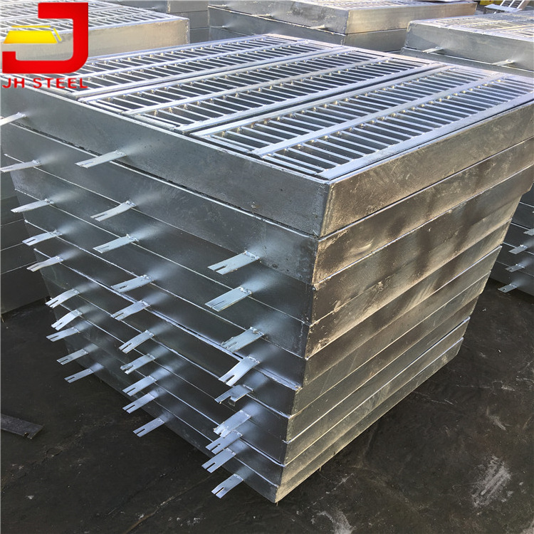 Hot Dip Galvanized Trench Plate Grating Ditch Cover For Walkway Stainless Steel Sink Grids