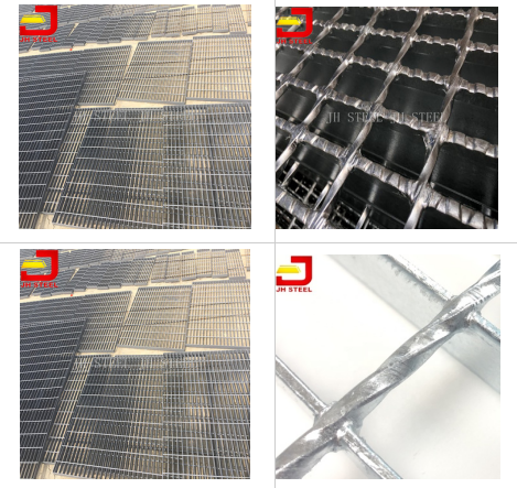 JH Chinese Factory Supply Heavy Duty Permanent Steel Grating For Construction Building