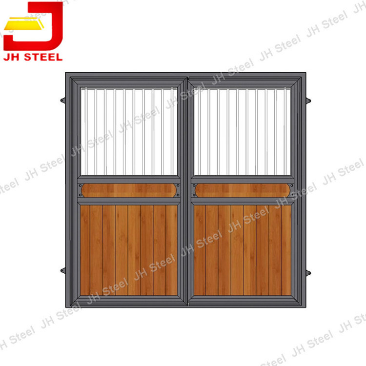 Wholesale Prefabricated Elegant Customized Swing Out Steel Bamboo Horse Barn Door