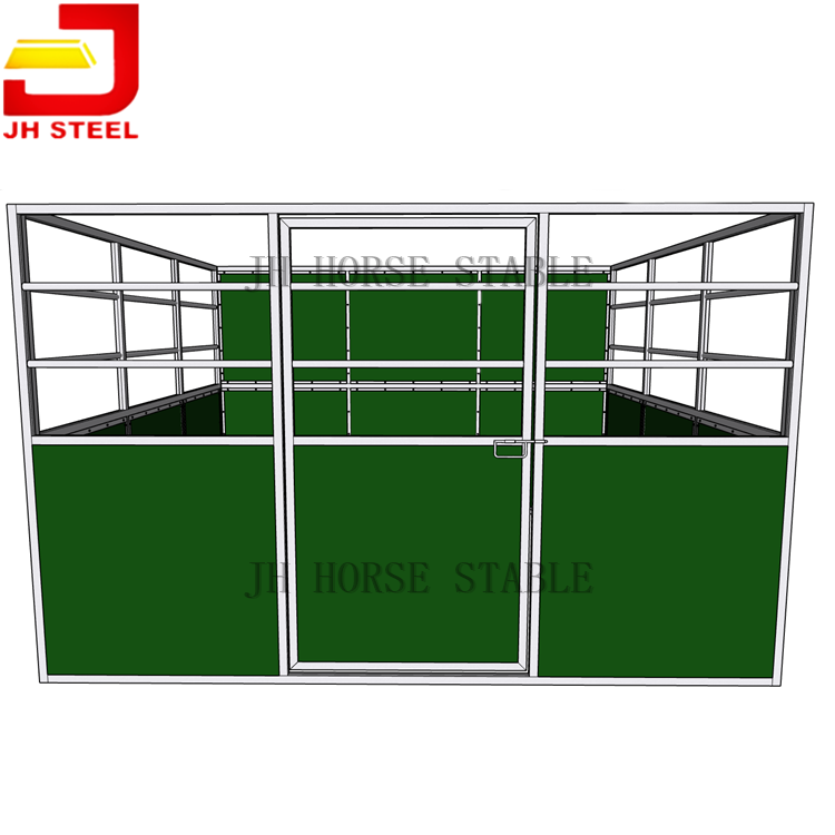 China factory used steel cheap portable horse stables stalls with roof