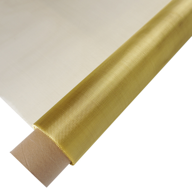 Filtration 60 Mesh Brass Wire Cloth Soft Malleable 0.12mm wire diameter Brass Woven Wire Mesh