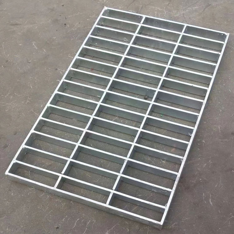 Heavy duty galvanized steel grating 32x5mm, various shapes and sizes of steel grating, plug-in steel grating