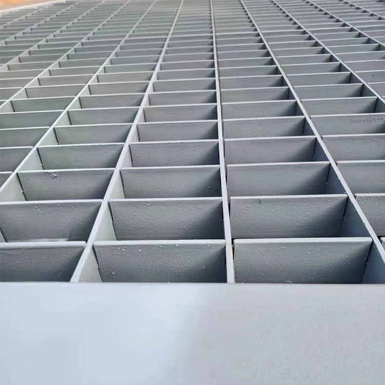 Heavy duty galvanized steel grating 32x5mm, various shapes and sizes of steel grating, plug-in steel grating