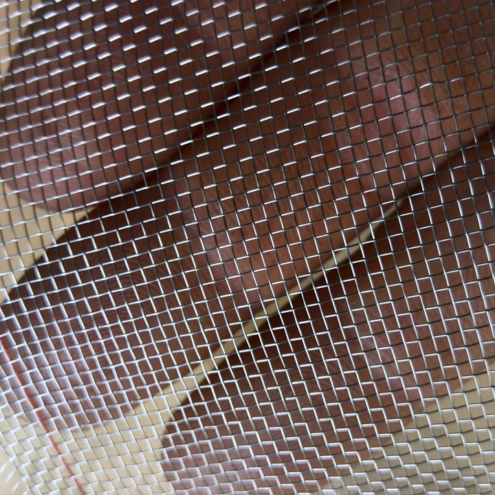 SUS 304 Good Quality Factory Stainless Steel Woven Mine Filter Screen Wire Mesh Wire Cloth 24*24mesh Stainless Steel Net Silver