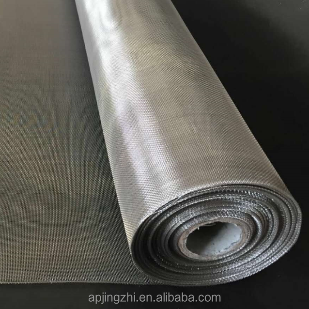 SUS 304 Good Quality Factory Stainless Steel Woven Mine Filter Screen Wire Mesh Wire Cloth 24*24mesh Stainless Steel Net Silver