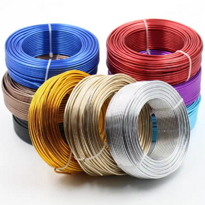 colorful soft aluminum diy wire craft anodized bonsai wire