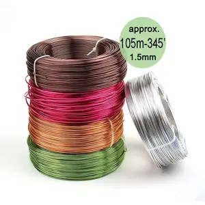 Big Gauge Color Small Package Origin Type Bright Wire Coils Binding Wire Painted aluminium wire