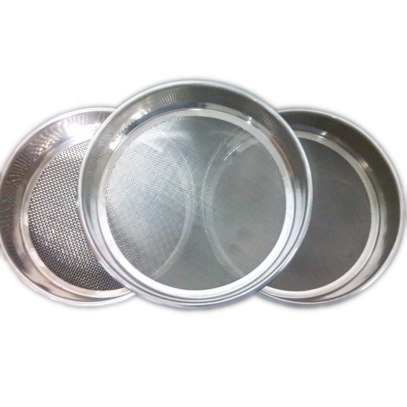 1 2 5 10 25 50 75 Micron Stainless Steel Wire Mesh Laboratory Test Sieve Standard Sieve