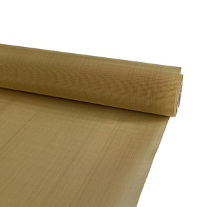 10 20 30 40 50 60 70 80 90 100 200 300 Brass Radiation Shielding Fabric Mesh  Brass Filter Screen Mesh