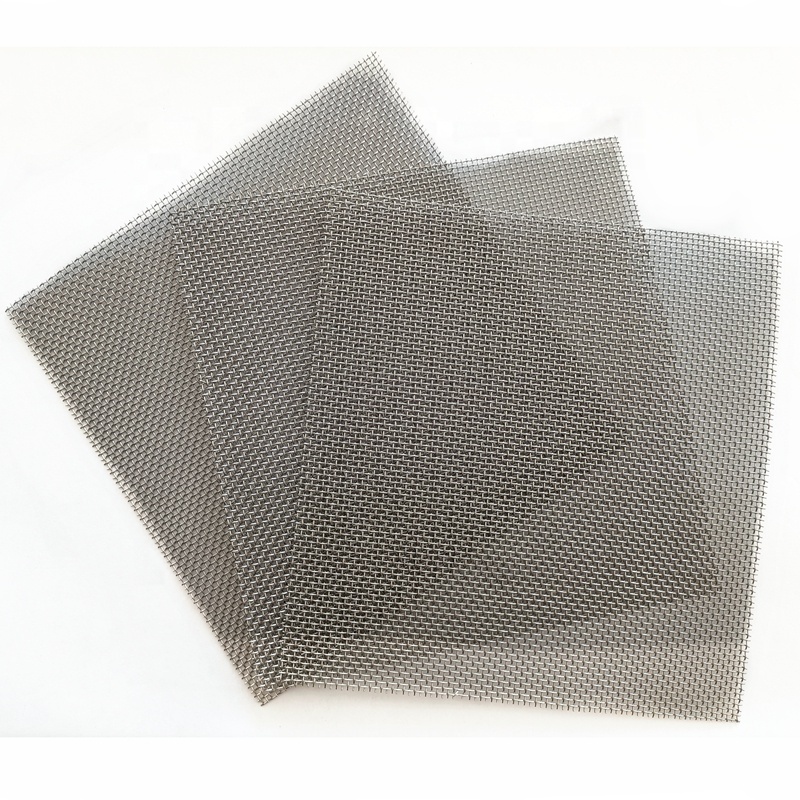 316 Black Powder Coated Security Window Screen Mesh