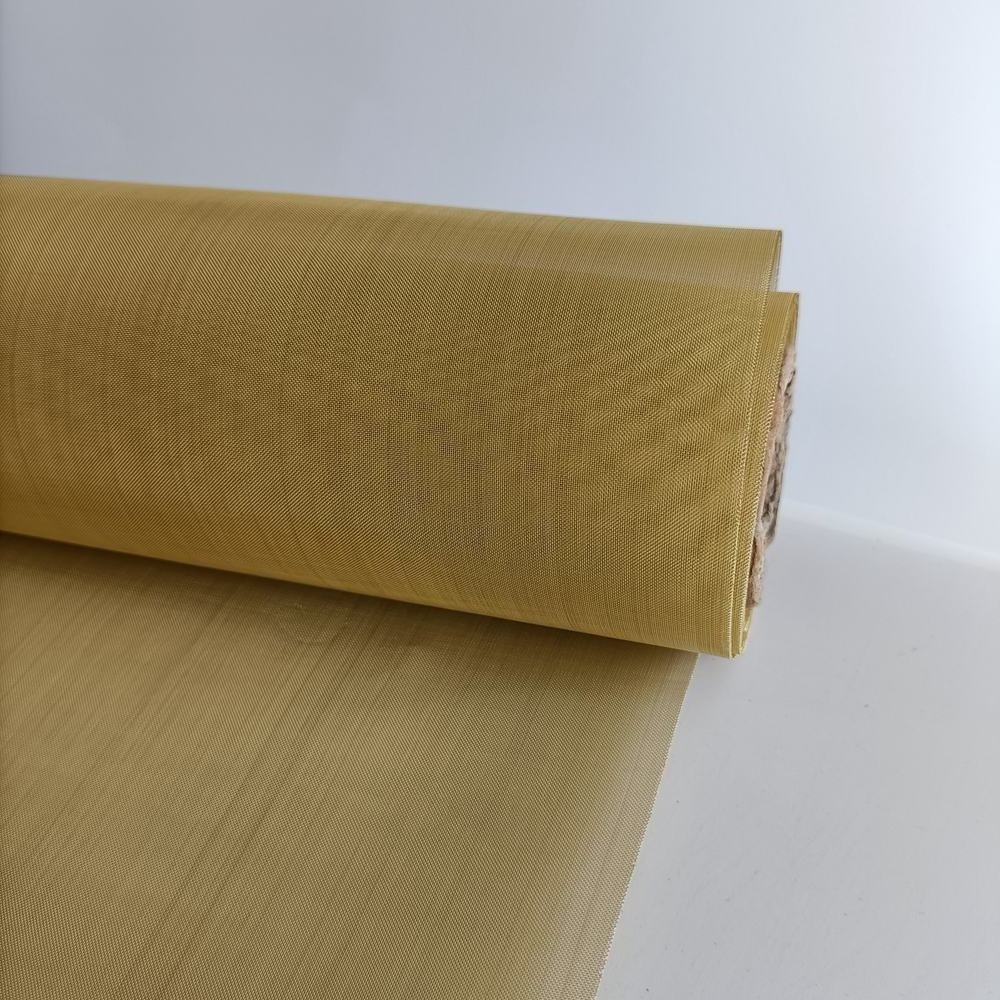 Coarse Plain Woven Brass Metal Mesh Screen Sheet