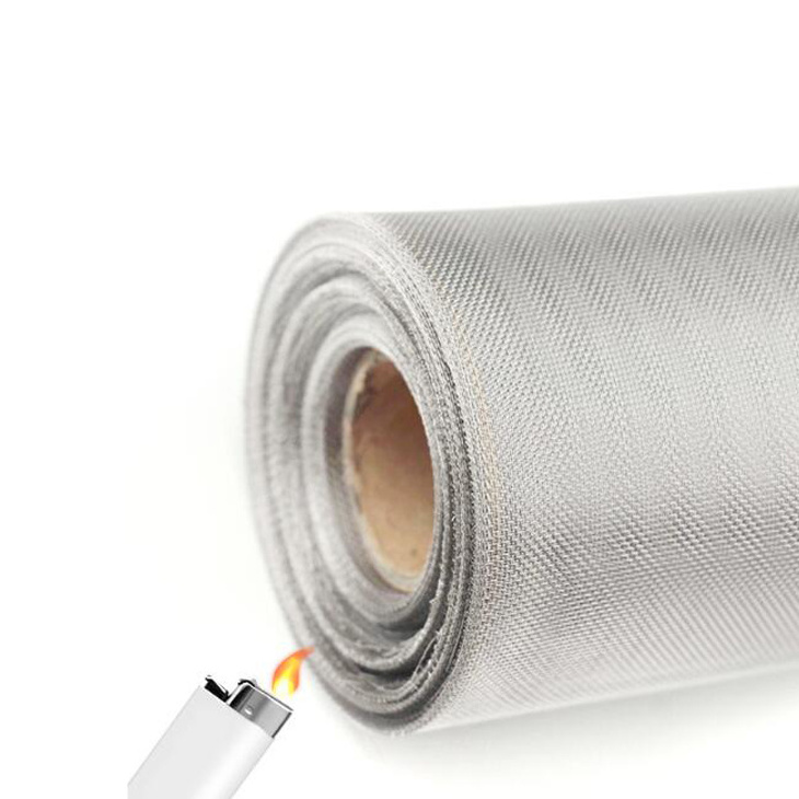 20 30 40 50 100 200 300 500 Micron Plain Screen Woven Mesh Cloth 304 316 316l Stainless Steel Wire Mesh