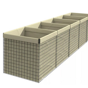 Factory direct sales recyclable Sand Filled blast wall hesco barrier eco bastion barrier defenses defense gabion