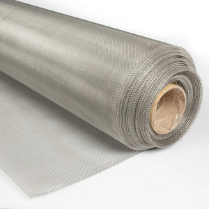 20 30 40 50 100 200 300 500 Micron Plain Screen Woven Mesh Cloth 304 316 316l Stainless Steel Wire Mesh