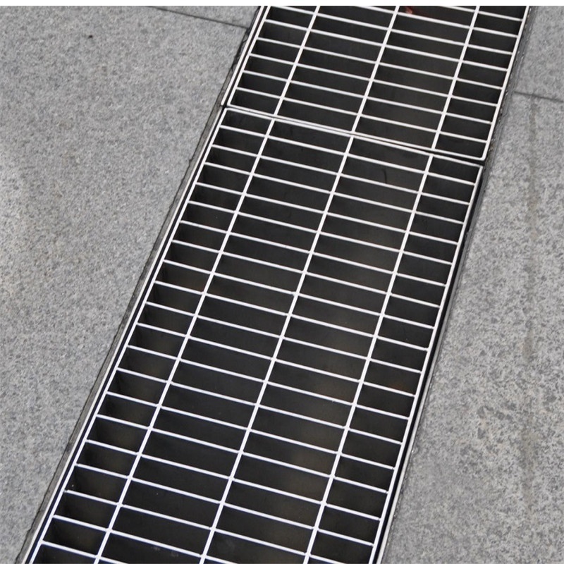 Heavy duty 40x5mm welded steel grating road railway welding trench cover plate grating