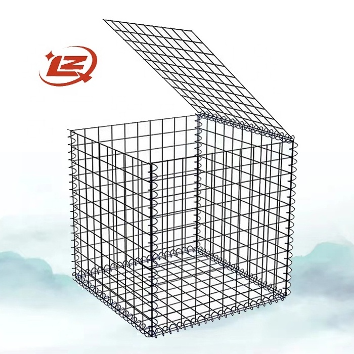 Hot Dipped Welded Gabion Mesh Basket / Box/Stone Cages/Gabion Retaining Wall For Sale