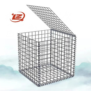 Hot Dipped Welded Gabion Mesh Basket / Box/Stone Cages/Gabion Retaining Wall For Sale