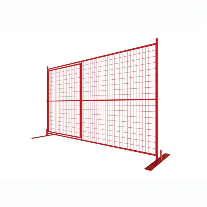 Powder Coated Canada Temporary Removal Mobile Fence For Construction Event Sites Canada Temporary Fence