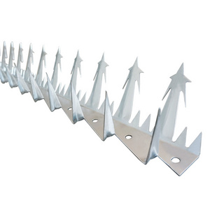 Factory Sales Wall Spikes High Quality Hot Dipped Galvanized Anti Climb Wall Metal Fence Wall Spikes