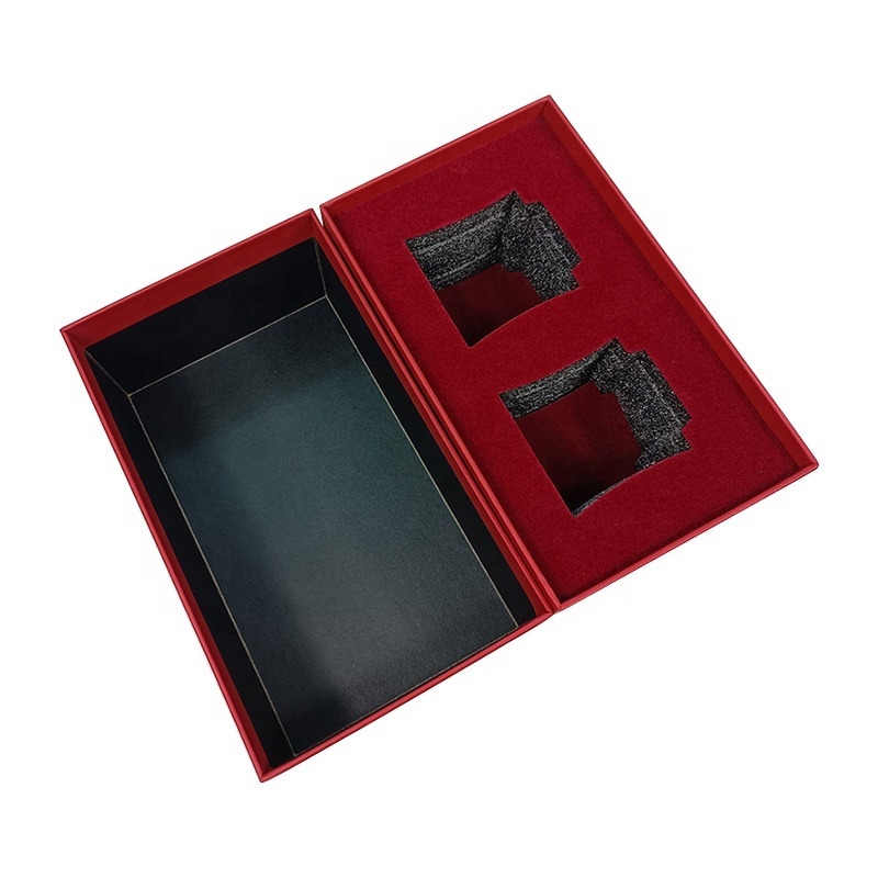 Rigid Cardboard Two Pieces Packaging Box For Tea Packaging Gift Box Tea Bag packaging Box Customized