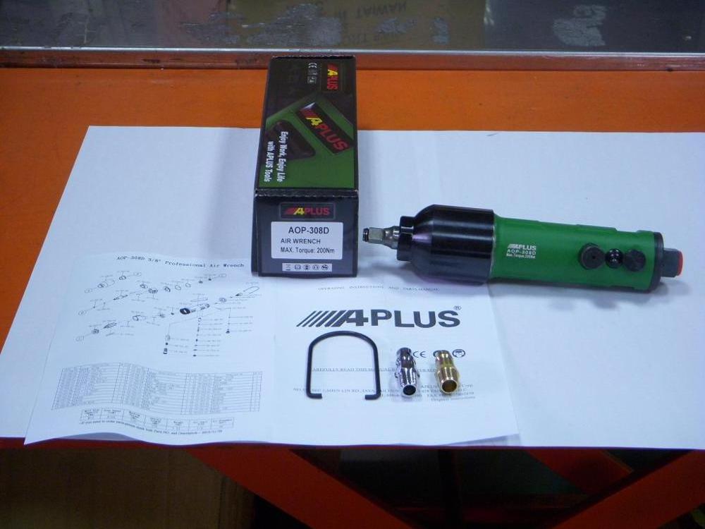 APLUS GWI-308LB AIR WRENCH, PIN HITTER TYPE 7500 RPM, torque is 290NM