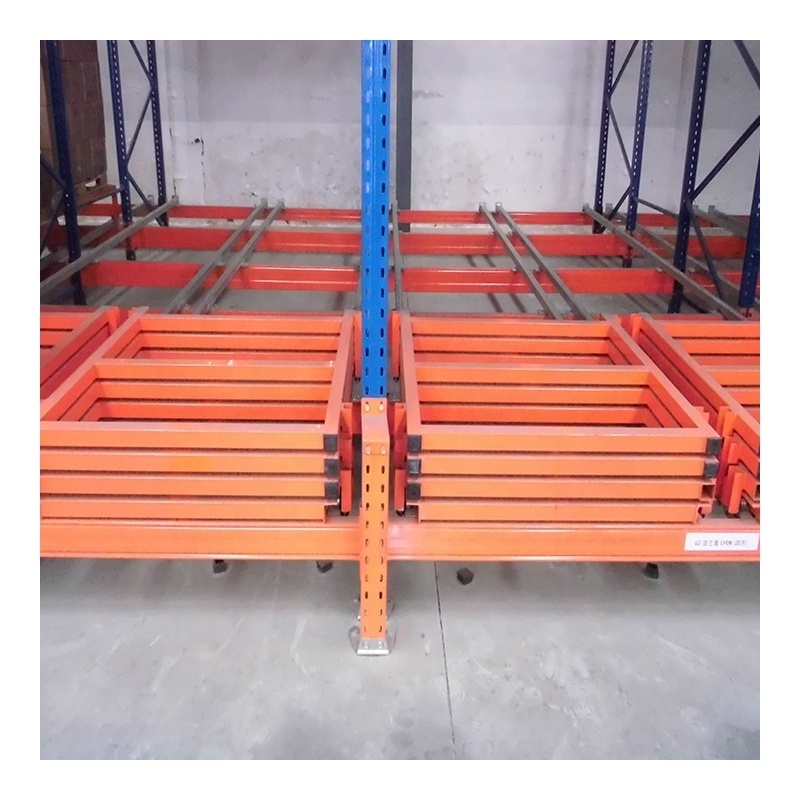 China Factory Heavy Duty Warehouse Storage Pallet Racking Push Back Pallet Rack