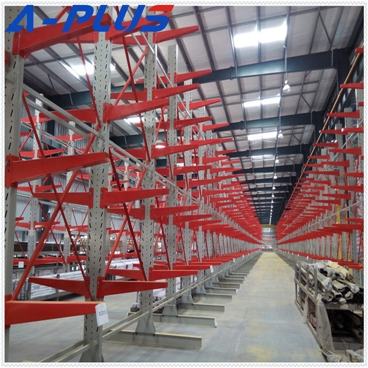 China Factory Heavy Duty Cantilever Racks Warehouse Storage Industrial Pvc Pipe Shelves Storage Rack