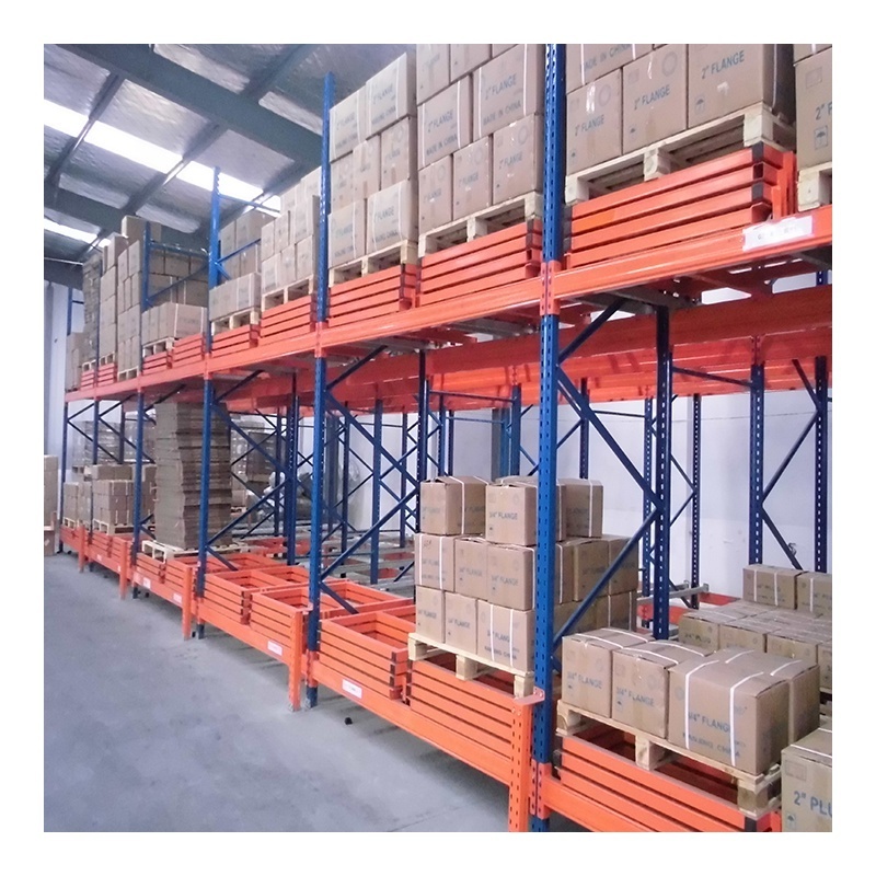 China Factory Heavy Duty Warehouse Storage Pallet Racking Push Back Pallet Rack