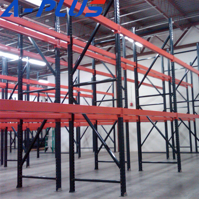 Strong Double Deep Racking Racking System Metal Shelving