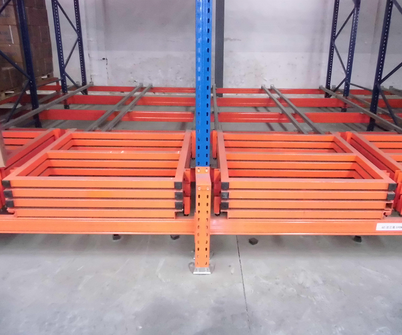 Heavy Duty Warehouse Storage Pallet Racking Push Back Pallet Rack ...