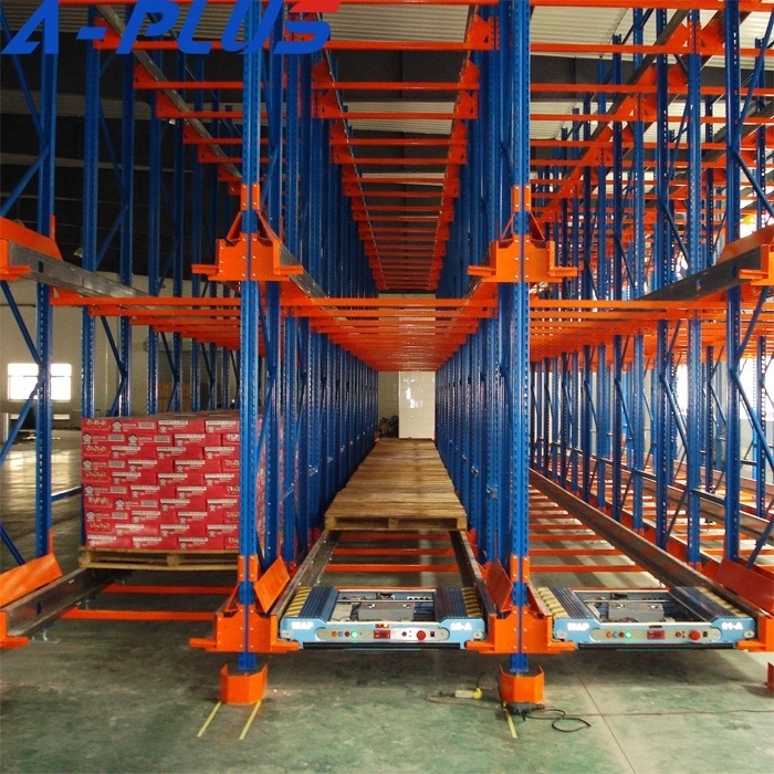 Adjustable Radio Shuttle Racking Warehouse Storage Shelf